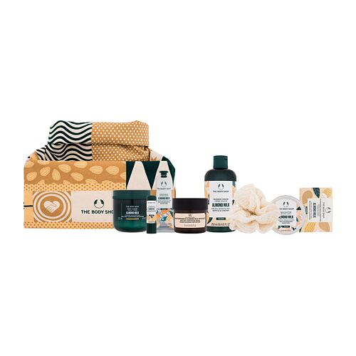 Sprchový krém The Body Shop Almond Milk Soothe & Smooth 250 ml Kazeta