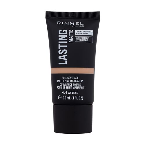 Make-up Rimmel London Lasting Matte Full Coverage 30 ml 404 Sun Beige