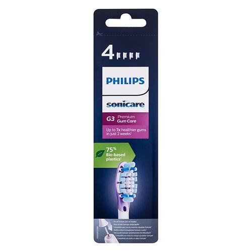 Náhradní hlavice Philips Sonicare G3 Premium Gum Care HX9044/33 4 ks