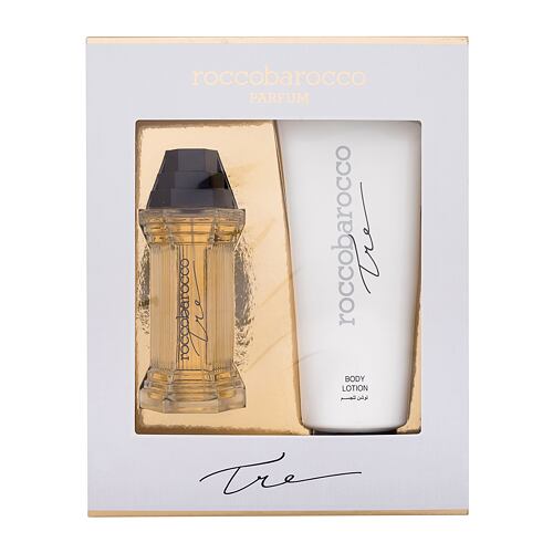 Parfémovaná voda Roccobarocco Tre 100 ml poškozená krabička Kazeta