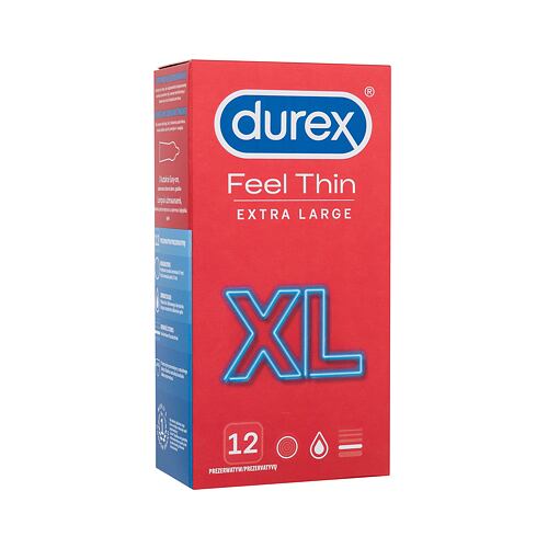 Kondomy Durex Feel Thin XL 12 ks