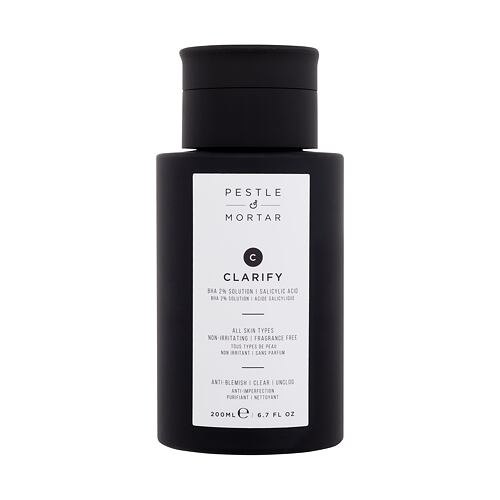 Pleťová voda a sprej Pestle & Mortar Clarify 2% BHA Salicylic Toner 200 ml