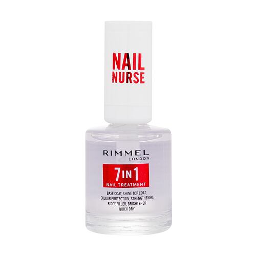 Lak na nehty Rimmel London Nail Nurse 7in1 Nail Treatment 12 ml