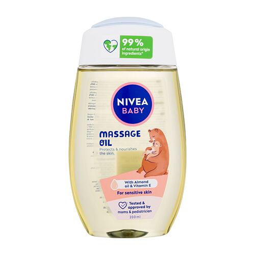 Tělový olej Nivea Baby Massage Oil 200 ml