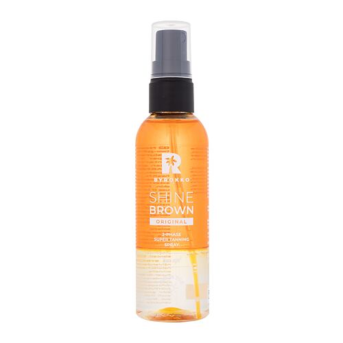 Opalovací přípravek na tělo Byrokko Shine Brown Original 2-Phase Super Tanning Spray 104 ml