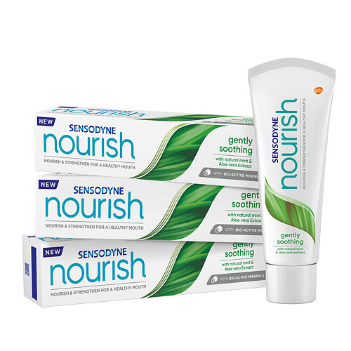 Zubní pasta Sensodyne Nourish Gently Soothing Trio 3x75 ml