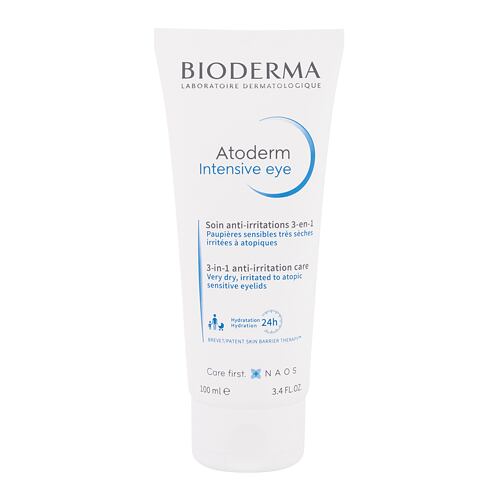 Oční krém BIODERMA Atoderm Intensive Eye 3-In-1 Anti-Irritation Care 100 ml poškozený obal