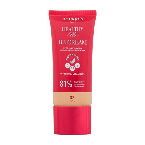BB krém BOURJOIS Paris Healthy Mix Clean & Vegan BB Cream 30 ml 03 Beige