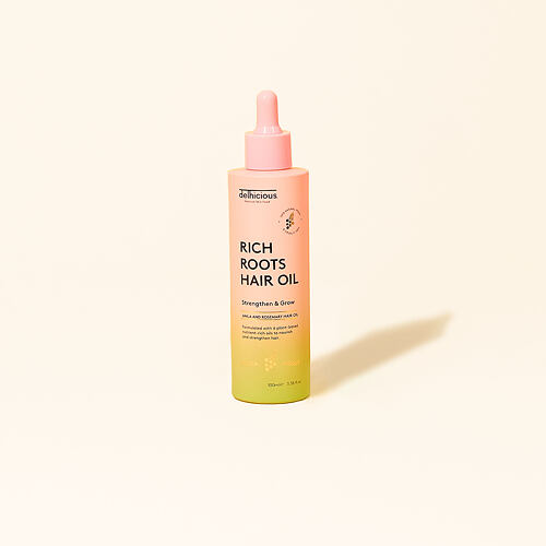 Olej na vlasy Delhicious Rich Roots Hair Oil 100 ml