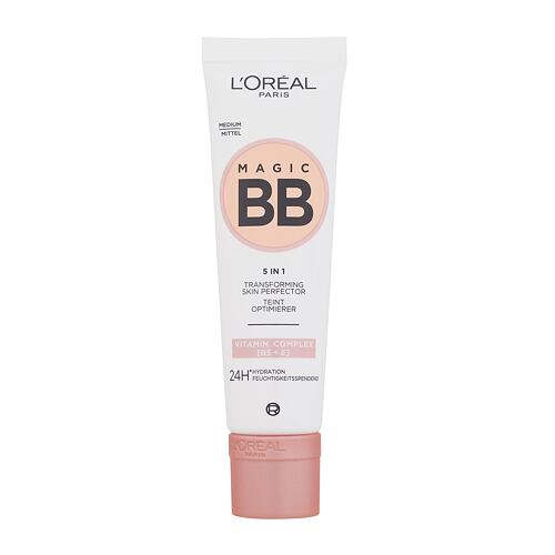 BB krém L'Oréal Paris Magic BB 5in1 Transforming Skin Perfector 30 ml Medium