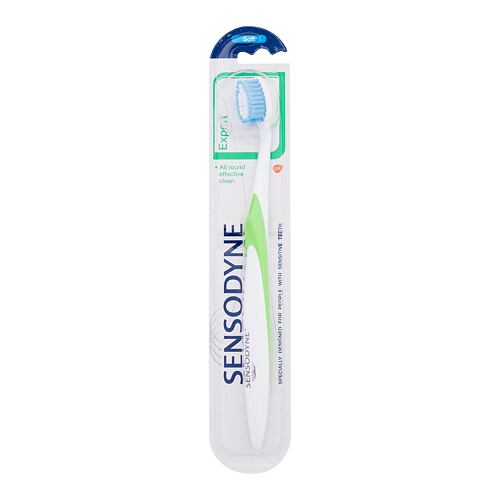 Klasický zubní kartáček Sensodyne Expert Soft 1 ks poškozený obal