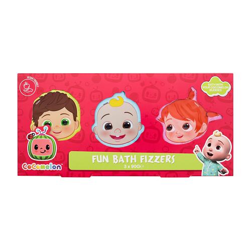 Bomba do koupele Cocomelon Fun Bath Fizzers 90 g poškozená krabička Kazeta