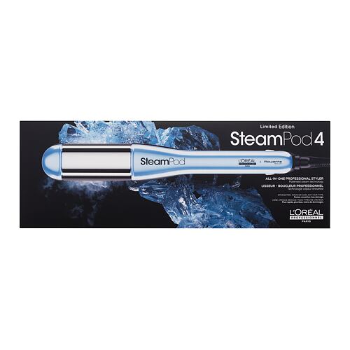 Žehlička na vlasy L'Oréal Professionnel SteamPod 4 Glacial Utopia Limited Edition 1 ks poškozená krabička
