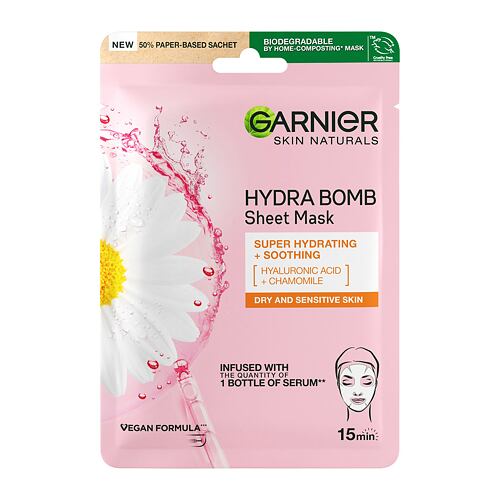 Pleťová maska Garnier Skin Naturals Moisture + Comfort 1 ks