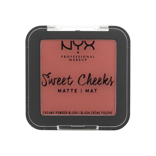 Tvářenka NYX Professional Makeup Sweet Cheeks Matte 5 g Citrine Rose poškozená krabička