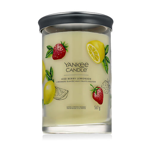 Vonná svíčka Yankee Candle Signature Iced Berry Lemonade Tumbler 567 g