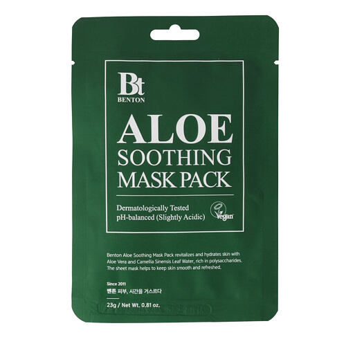 Pleťová maska Benton Aloe Soothing Mask Pack 23 g