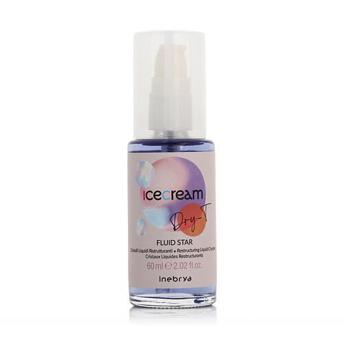 Bezoplachová péče Inebrya Ice Cream Dry-T Fluid Star Restructuring Liquid Crystals 60 ml