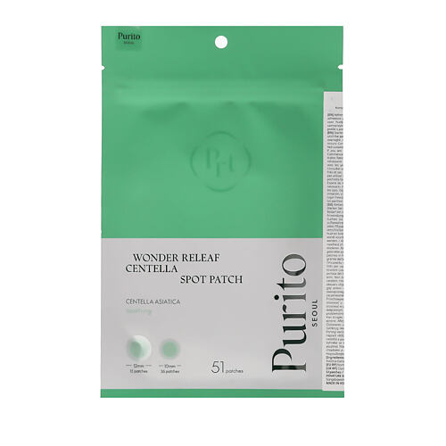 Lokální péče Purito Wonder Releaf Centella Spot Patch 51 ks