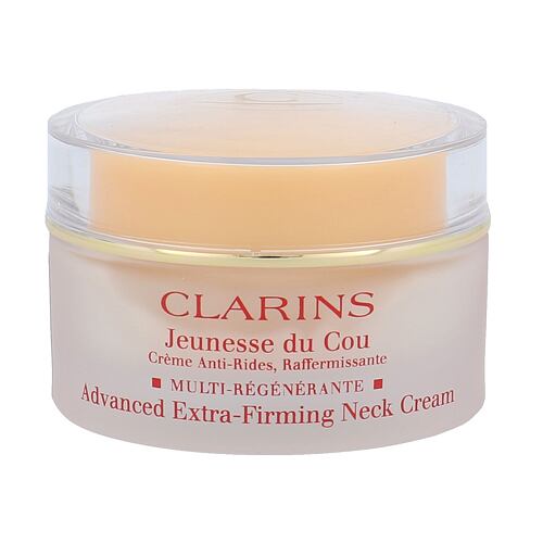 Krém na krk a dekolt Clarins Extra-Firming Neck Anti-Wrinkle Rejuvenating Cream 50 ml Tester