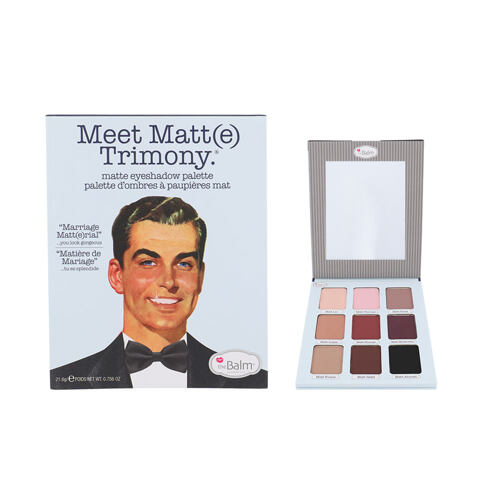 Oční stín TheBalm Meet Matt(e) Trimony Eyeshadow Palette 21,6 g