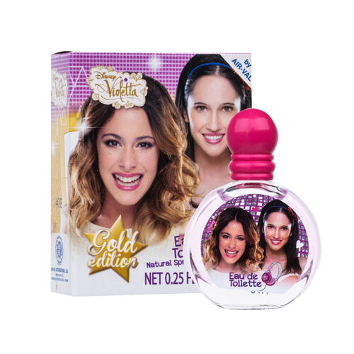 Toaletní voda Disney Violetta Golden Edition 7 ml