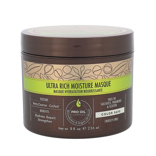 Maska na vlasy Macadamia Professional Ultra Rich Moisture 236 ml