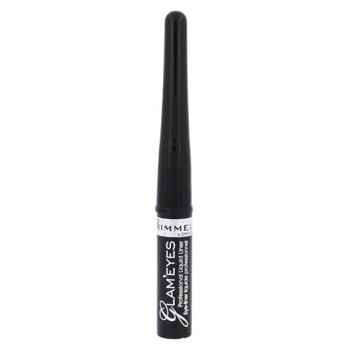 Oční linka Rimmel London Glam Eyes 3,5 ml 001 Black Glamour