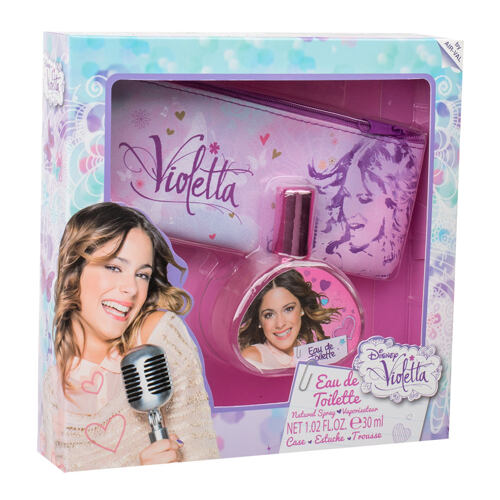 Toaletní voda Disney Violetta 30 ml poškozená krabička Kazeta