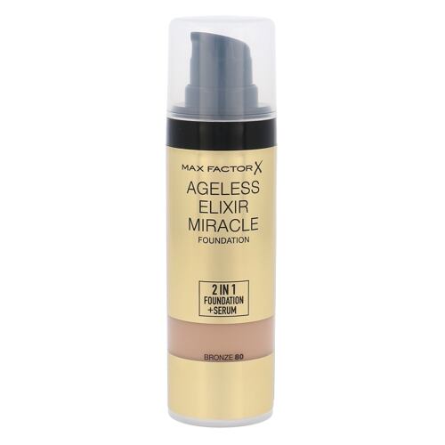 Make-up Max Factor Ageless Elixir 2in1 Foundation + Serum SPF15 30 ml 80 Bronze