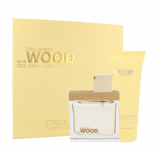Parfémovaná voda Dsquared2 She Wood Golden Light Wood 50 ml Kazeta