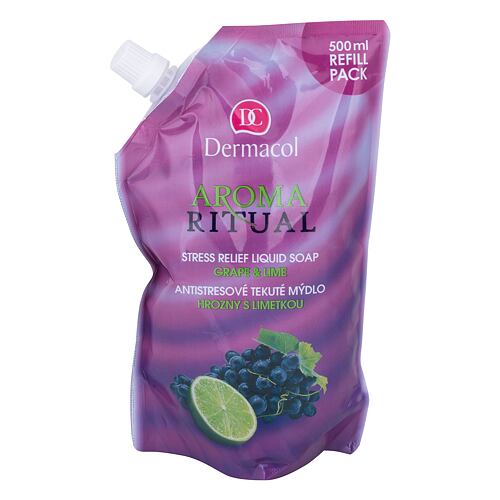 Tekuté mýdlo Dermacol Aroma Ritual Grape & Lime Náplň 500 ml