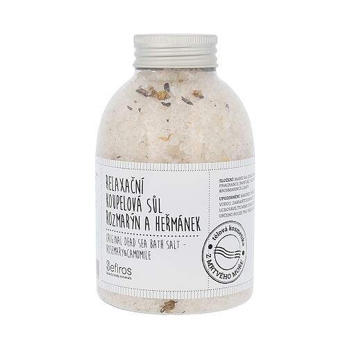 Koupelová sůl Sefiros Original Dead Sea Bath Salt Rosemary & Camomile 500 g