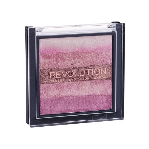 Tvářenka Makeup Revolution London Shimmer Brick 7 g Pink Kiss