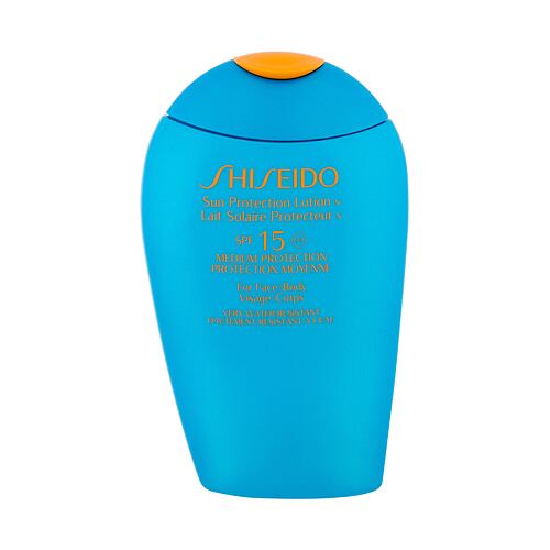 Opalovací přípravek na tělo Shiseido 15 Sun Protection Lotion SPF15 150 ml Tester