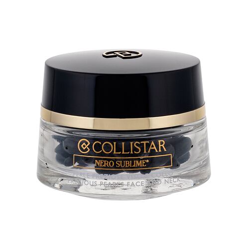 Pleťové sérum Collistar Nero Sublime Precious Pearls Face And Neck 60 ks poškozená krabička
