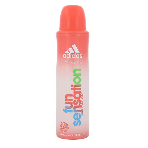 Deodorant Adidas Fun Sensation For Women 24h 150 ml poškozený flakon