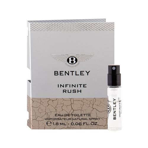 Toaletní voda Bentley Infinite Rush 1,8 ml Vzorek