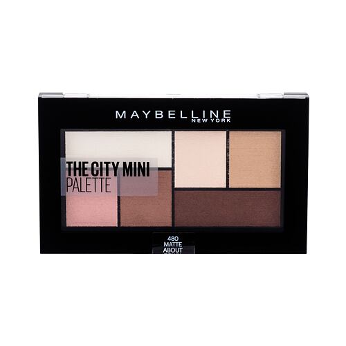 Oční stín Maybelline The City Mini 6 g 480 Matte About Town