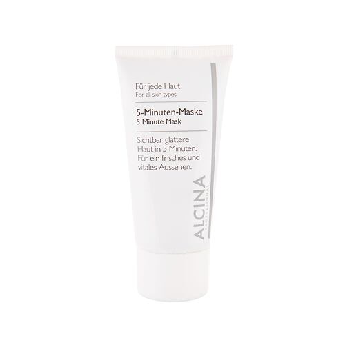 Pleťová maska ALCINA 5 Minutes 50 ml poškozená krabička