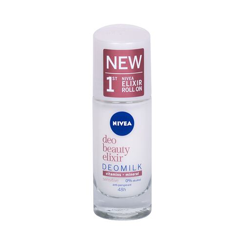 Antiperspirant Nivea Deo Beauty Elixir Deomilk Sensitive Roll-on 40 ml