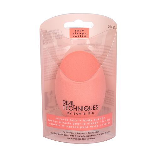 Aplikátor Real Techniques Sponges Miracle Face + Body 1 ks