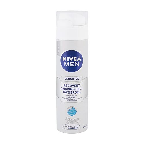 Gel na holení Nivea Men Sensitive Recovery 200 ml poškozený flakon