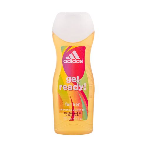 Sprchový gel Adidas Get Ready! For Her 250 ml poškozený obal