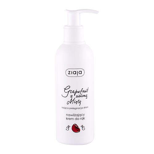 Krém na ruce Ziaja Hand Cream Grapefruit & Green Mint 200 ml