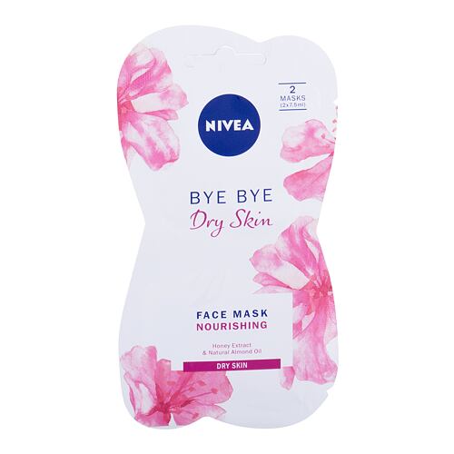 Pleťová maska Nivea Bye Bye Dry Skin 15 ml