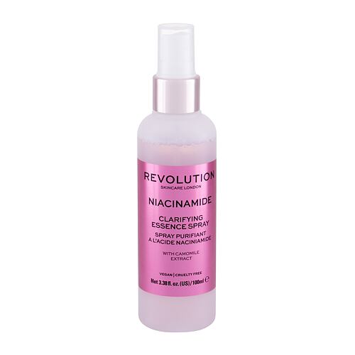 Pleťová voda a sprej Revolution Skincare Niacinamide Clarifying Essence Spray 100 ml