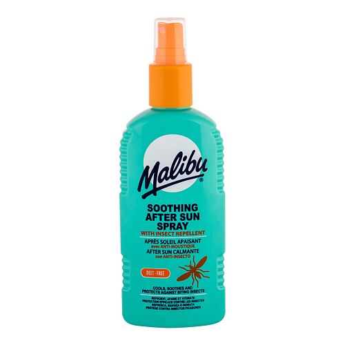Přípravek po opalování Malibu After Sun Insect Repellent 200 ml poškozený flakon