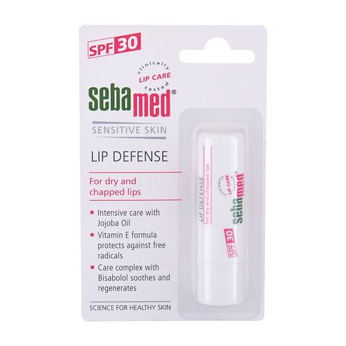 Balzám na rty SebaMed Sensitive Skin Lip Defense SPF30 4,8 g