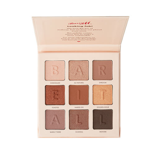 Oční stín Barry M Eyeshadow Palette Bare It All 12,6 g